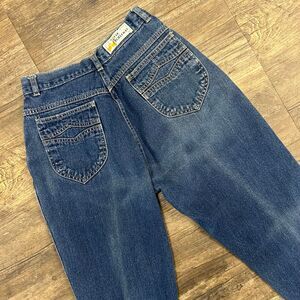 Vintage Fox Hollow‎ Women Denim Jeans Size 9/10 High Waisted Zip (504)